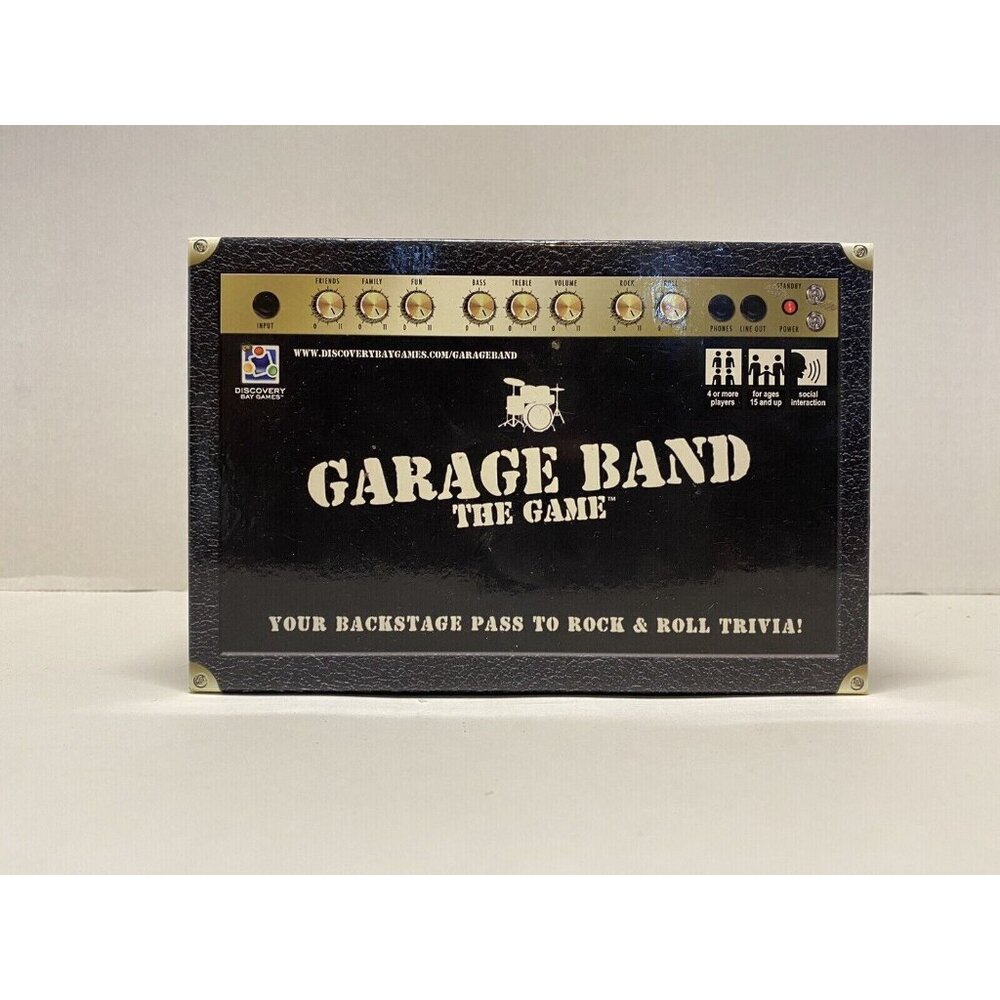 Garage Band The Game – Band Trivia Game (2008) Discovery Bay – Like New